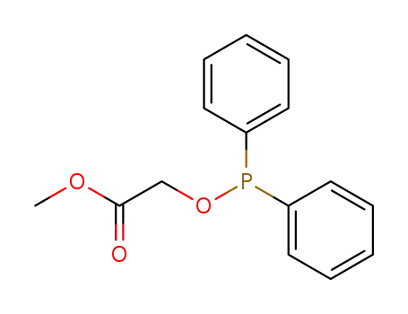 Acetic acid, [(diphenylphosphino)oxy]-, methyl ester