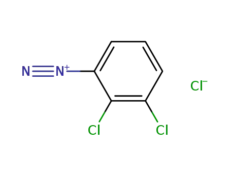 Molecular Structure of 73260-77-2 (Benzenediazonium, 2,3-dichloro-, chloride)