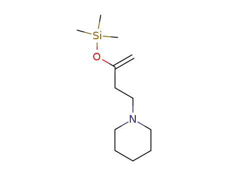 Piperidine, 1-[3-[(trimethylsilyl)oxy]-3-butenyl]-