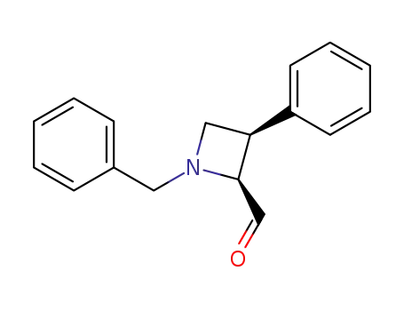 (2S,3R)-1-Benzyl-3-phenyl-azetidine-2-carbaldehyde