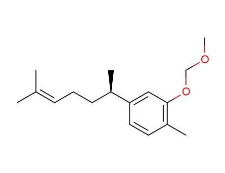 Benzene,
4-[(1R)-1,5-dimethyl-4-hexenyl]-2-(methoxymethoxy)-1-methyl-