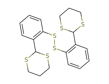 1,3-Dithiane, 2,2'-(dithiodi-2,1-phenylene)bis-