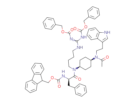 C<sub>63</sub>H<sub>67</sub>N<sub>7</sub>O<sub>8</sub>