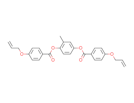 2,5-bis[(4'-(n-prop-2''-enyloxy)benzoyl)oxy]toluene