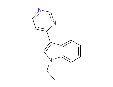 1-ethyl-3-(pyrimidin-4-yl)-1H-indole