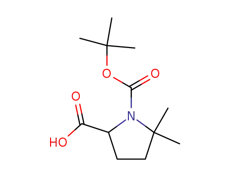 1-(tert-butoxycarbonyl)-5,5-dimethylpyrrolidine-2-carboxylic acid