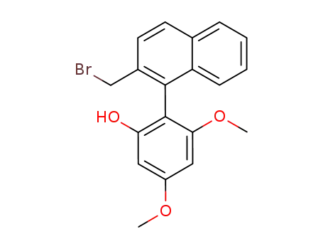 2-(2-bromomethyl-naphthalen-1-yl)-3,5-dimethoxy-phenol