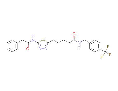 C<sub>23</sub>H<sub>23</sub>F<sub>3</sub>N<sub>4</sub>O<sub>2</sub>S