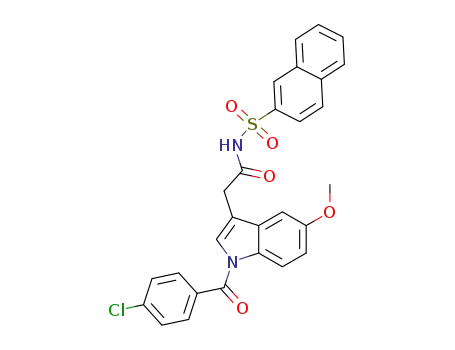 C<sub>28</sub>H<sub>21</sub>ClN<sub>2</sub>O<sub>5</sub>S
