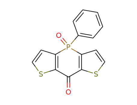 4-oxo-4-phenyl-4<i>H</i>-4λ<sup>5</sup>-phosphinino[3,2-<i>b</i>;5,6-<i>b</i>']dithiophen-8-one