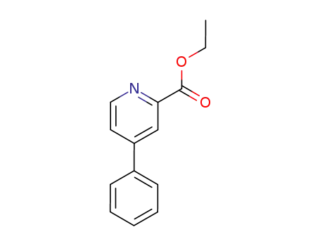 Molecular Structure of 52565-57-8 (4-Phenylpyridine-2-carboxylic acid ethyl ester)