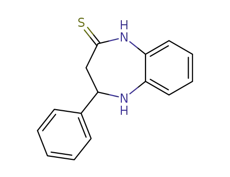 2H-1,5-Benzodiazepine-2-thione, 1,3,4,5-tetrahydro-4-phenyl-