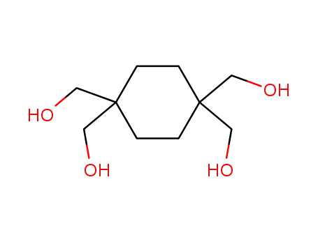 Molecular Structure of 1855-65-8 (Cyclohexane-1,1,4,4-tetramethanol)