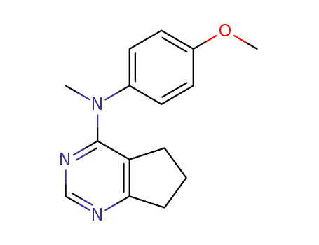 N-(4-methoxyphenyl)-N-methyl-6,7-dihydro-5H-cyclopenta[d]pyrimidin-4-amine