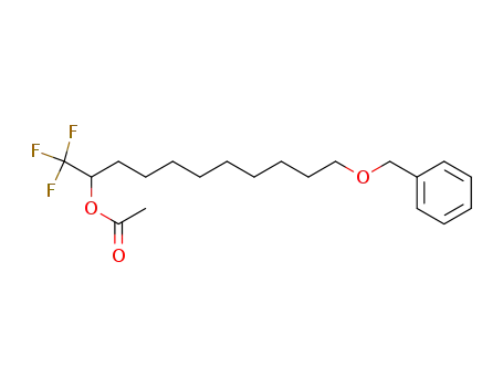 acetic acid 10-benzyloxy-1-trifluoromethyl-decyl ester