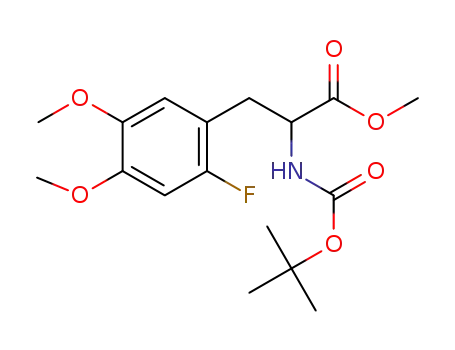 rac N-tert-Butoxycarbonyl-2-fluoro-5-methoxy-4-O-methyl-tyrosine Methyl Ester