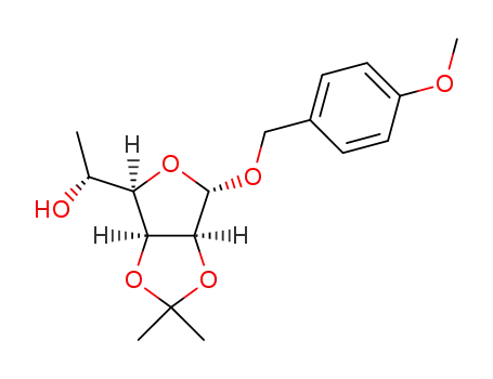 p-methoxybenzyl 6-deoxy-2,3-O-isopropylidene-α-D-mannofuranoside
