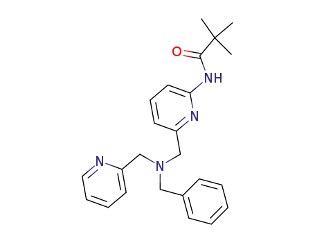 N-benzyl-N-((6-pivaloylamido-2-pyridyl)methyl)-N-(2-pyridyl-methyl)amine