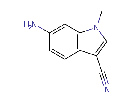 1H-Indole-3-carbonitrile, 6-amino-1-methyl-