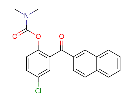 2-(2-naphthoyl)-4-chlorophenyl dimethylcarbamate