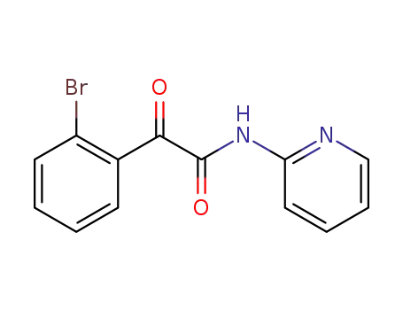 2-(2-bromophenyl)-2-oxo-N-(pyridin-2-yl)acetamide