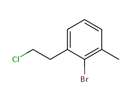 Benzene, 2-bromo-1-(2-chloroethyl)-3-methyl-