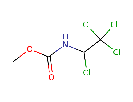 Carbamic acid, (1,2,2,2-tetrachloroethyl)-, methyl ester