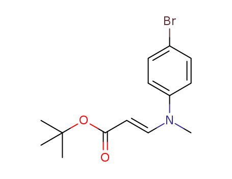 (E)-tert-butyl 3-[N-(4-bromophenyl)-N-(methyl)amino]acrylate
