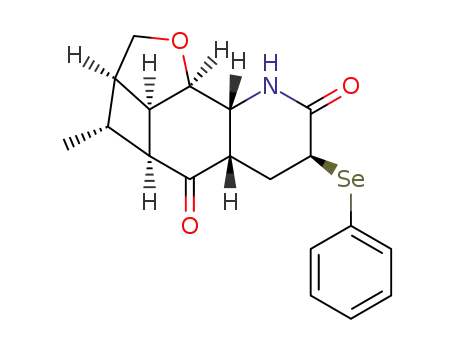 (2aR,2a<sup>1</sup>R,3R,3aS,4aS,8aR,8bR)-3-methyl-6-(phenylselanyl)octahydro-2Hcyclobuta[3,4]benzofuro[7,6-b]pyridine-4,7(2aH,2a<sup>1</sup>H)-dione