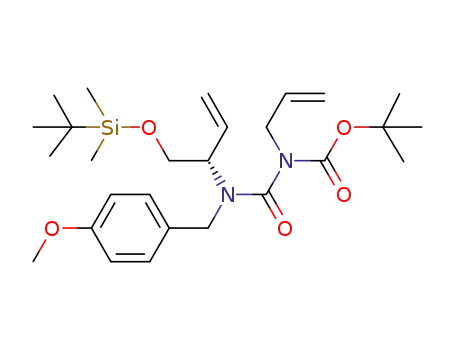 tert-butyl (S)-allyl((1-(tert-butyldimethylsilyloxy)but-3-en-2-yl)(4-methoxybenzyl)carbamoyl)carbamate