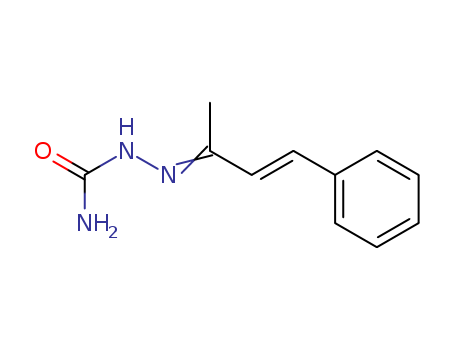 Hydrazinecarboxamide,2-[(2E)-1-methyl-3-phenyl-2-propen-1-ylidene]- cas  1722-63-0
