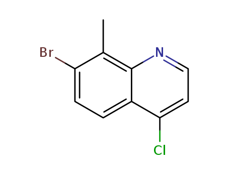 7-Bromo-4-chloro-8-methylquinoline