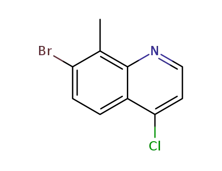 7-Bromo-4-chloro-8-methylquinoline