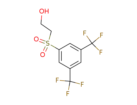 Molecular Structure of 450409-87-7 (3,5-BIS(TRIFLUOROMETHYL)PHENYLSULFONYLETHANOL)