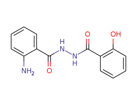 Molecular Structure of 28864-31-5 (1-Anthraniloyl-2-salicyloylhydrazine)