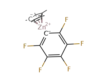 Molecular Structure of 1507405-15-3 (ZnCp*(C<sub>6</sub>F<sub>5</sub>))