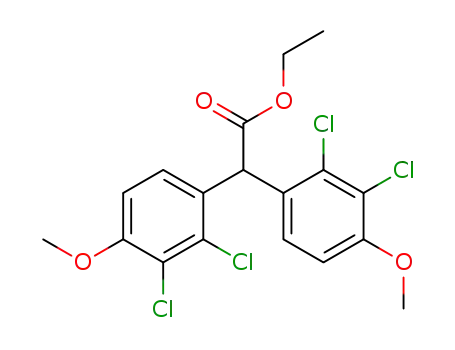 2,3-디클로로-α-(2,3-디클로로-4-메톡시페닐)-4-메톡시-벤젠아세트산 에틸 에스테르