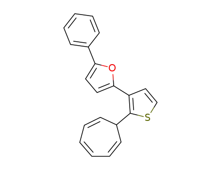 Furan, 2-[2-(2,4,6-cycloheptatrien-1-yl)-3-thienyl]-5-phenyl-