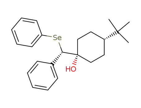 Cyclohexanol, 4-(1,1-dimethylethyl)-1-[(S)-phenyl(phenylseleno)methyl]-,
cis-