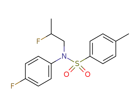 N-(4-fluorophenyl)-N-(2-fluoropropyl)-4-methylbenzenesulfonamide