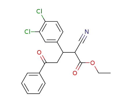 ethyl 4-benzoyl-2-cyano-3-(3,4-dichlorophenyl)butyrate