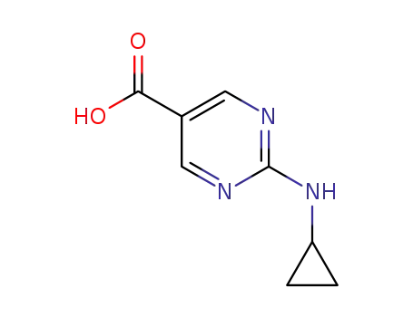 2-(cyclopropylamino)pyrimidine-5-carboxylic acid
