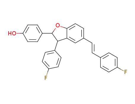 C<sub>28</sub>H<sub>20</sub>F<sub>2</sub>O<sub>2</sub>