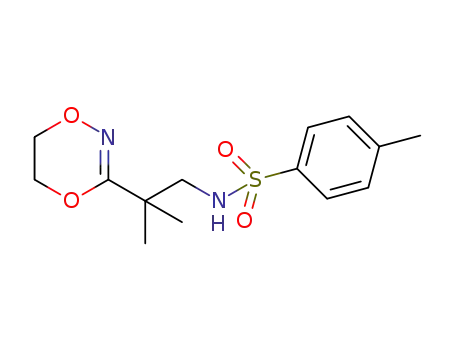 N-[2-(5,6-dihydro-1,4,2-dioxazin-3-yl)-2-methylpropyl]-4-methylbenzenesulfonamide