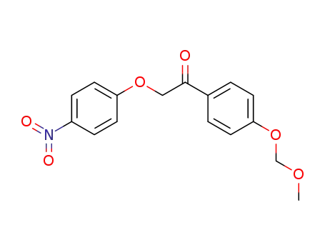 Ethanone, 1-[4-(methoxymethoxy)phenyl]-2-(4-nitrophenoxy)-