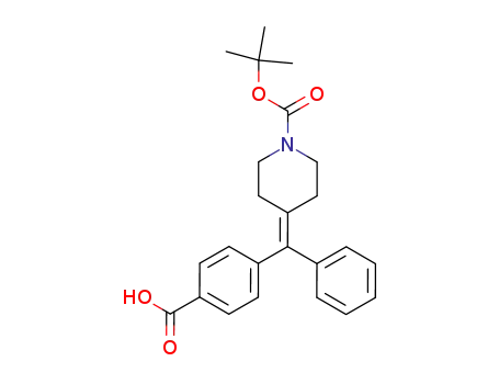 1-Piperidinecarboxylic acid, 4-[(4-carboxyphenyl)phenylmethylene]-,
1-(1,1-dimethylethyl) ester