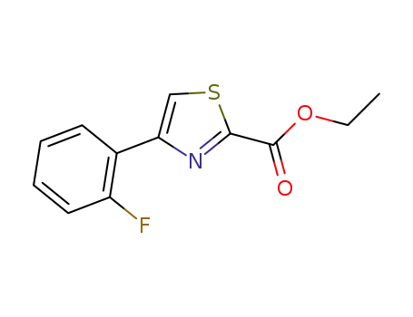 ethyl 4-(2-fluorophenyl)thiazole-2-carboxylate