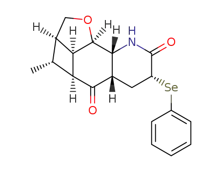 (2aR,2a<sup>1</sup>R,3R,3aS,4aS,8aR,8bR)-3-methyl-6-(phenylselanyl)octahydro-2Hcyclobuta[3,4]benzofuro[7,6-b]pyridine-4,7(2aH,2a<sup>1</sup>H)-dione