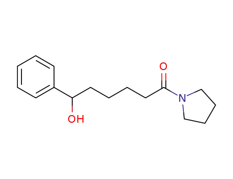 6-hydroxy-6-phenyl-1-(pyrrolidin-1-yl)hexan-1-one