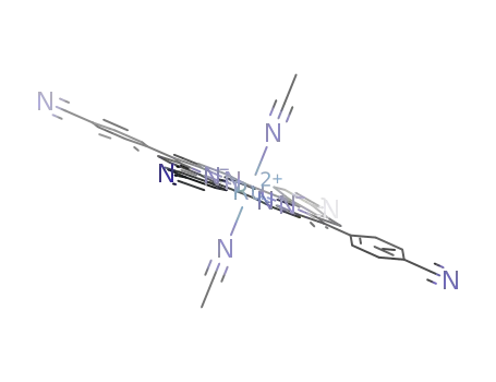 [Ru(meso-tetrakis(4-cyanophenyl)porphyrinate)(MeCN)<sub>2</sub>]